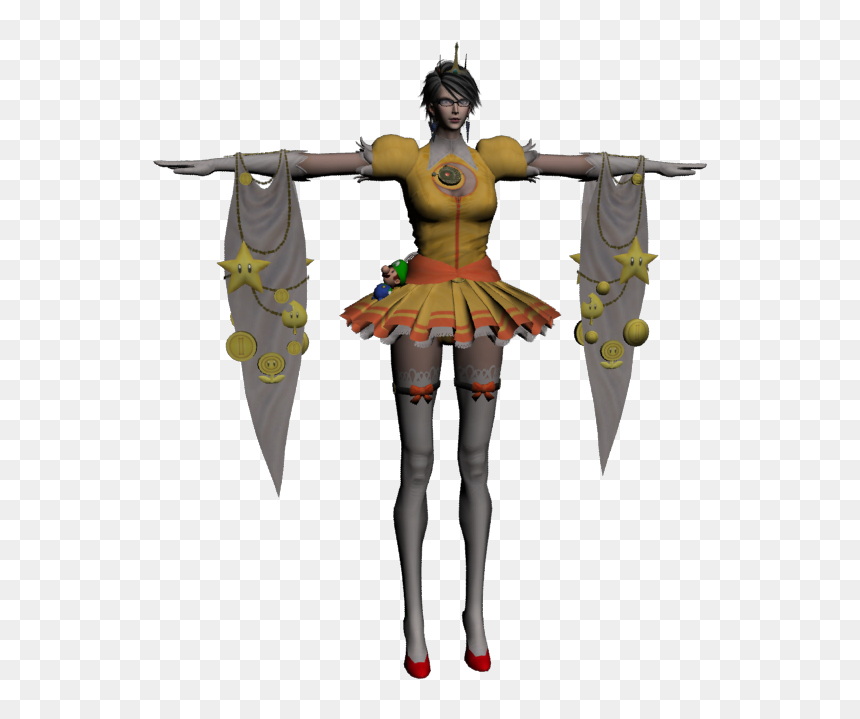 Download Zip Archive - Models Resource Bayonetta, HD Png Download - bayonetta smash 4 png