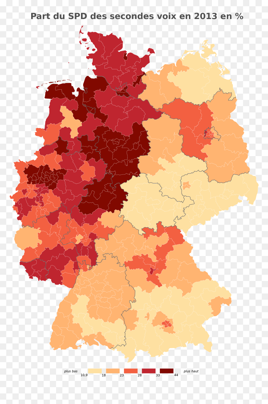 Benguhan"s Map Of Germany Where Hesse (2000x2839), - Map Of Germany Green, HD Png Download - germany map png