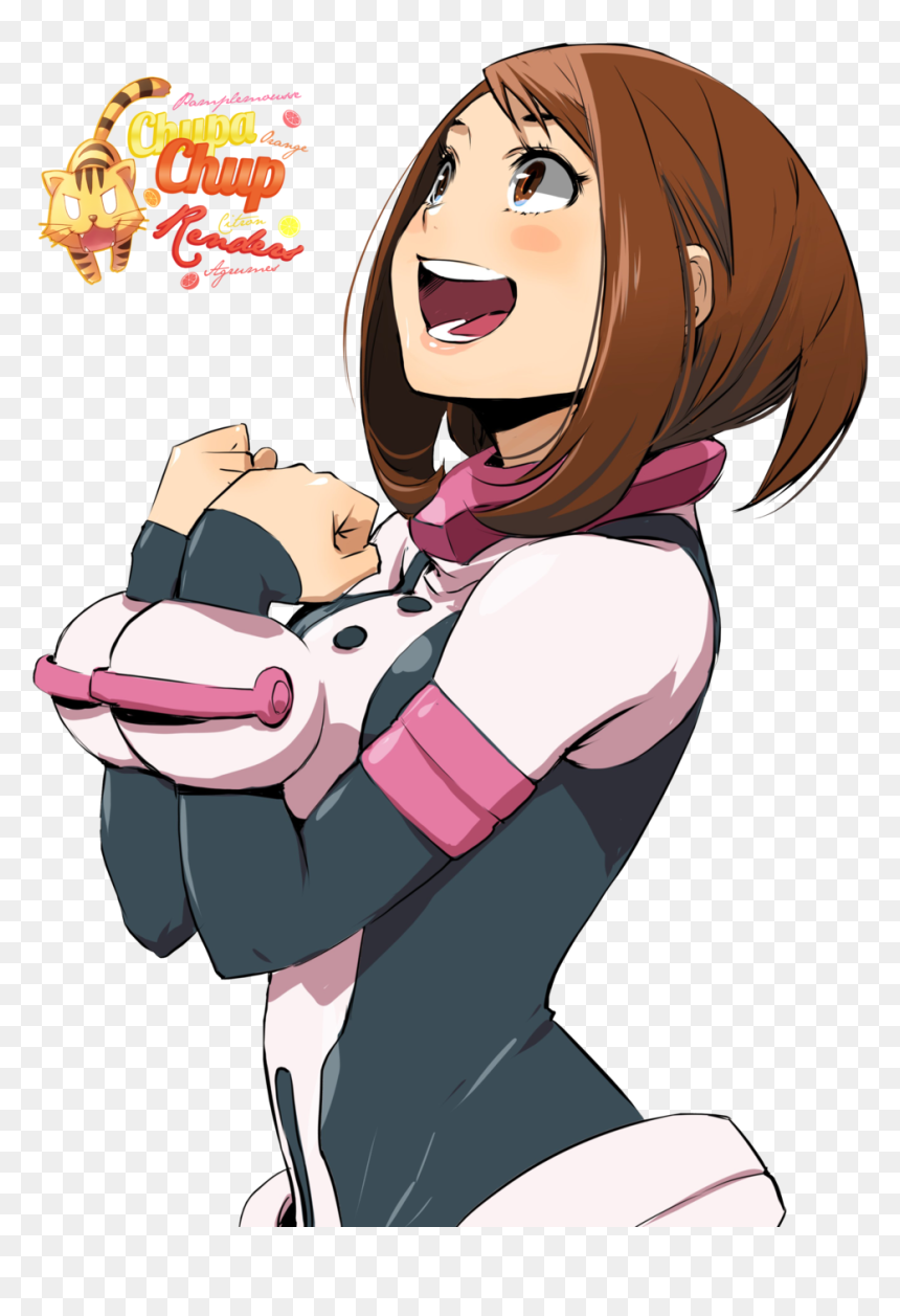 Boku Hero Academia Ochako, HD Png Download - uraraka png