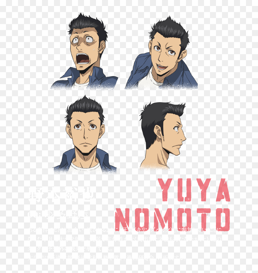 Anime, Watanabe Kazuo, Liden Films, Killing Bites, - Cartoon, HD Png Download - yuya png