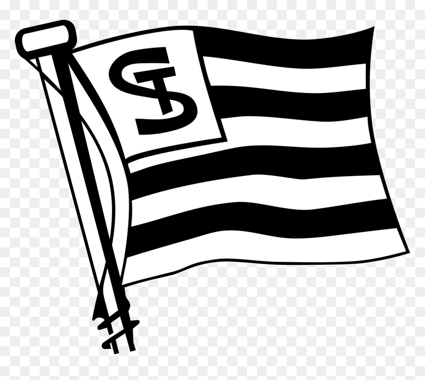 Football Club Logo Flag Black, HD Png Download - gragger png