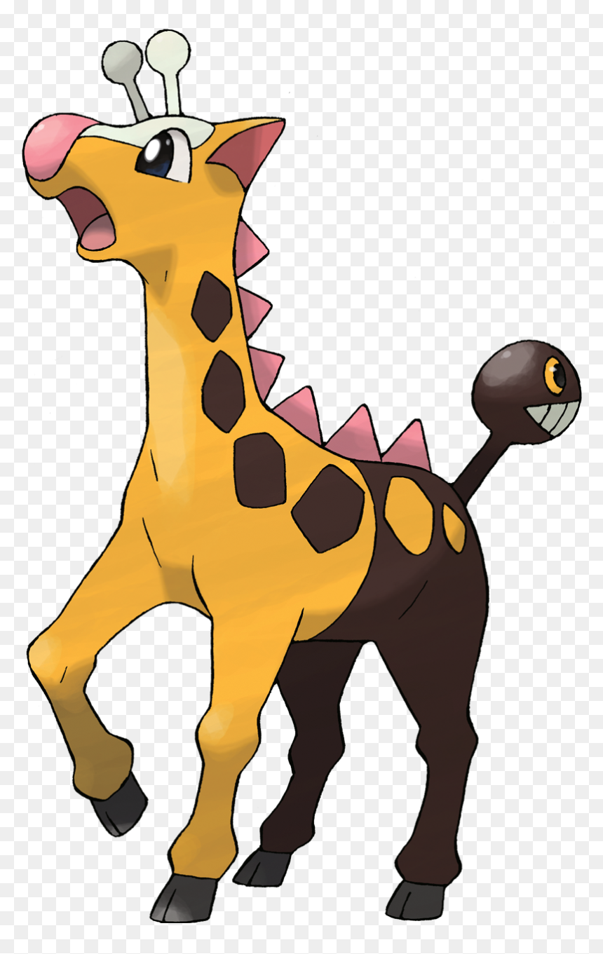 Girafarig Pokemon, HD Png Download - phanpy png