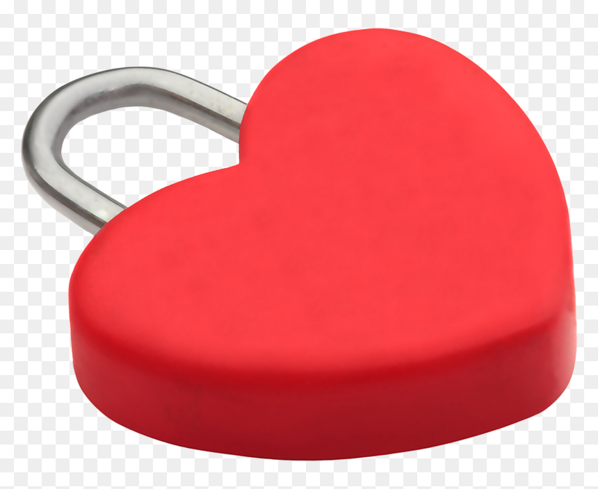 Heart Love Lock Romance - Heart, HD Png Download - lock transparent png
