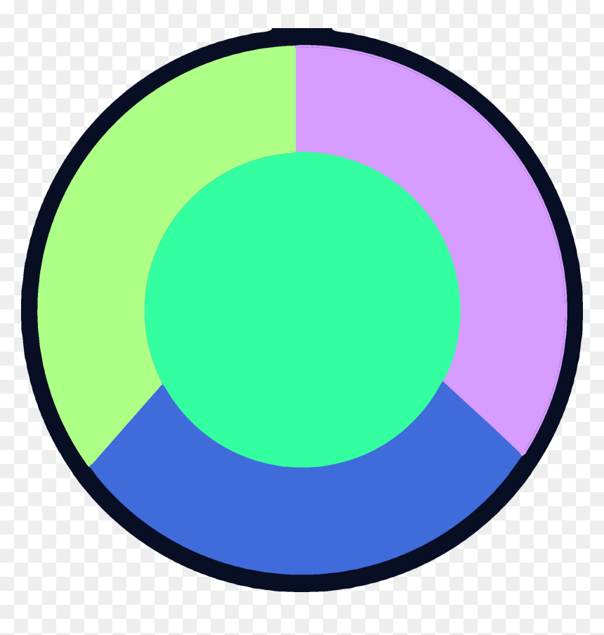 Gemstone Clipart Six - Steven Universe Fluorite Gem, HD Png Download - steven universe crystal gems png
