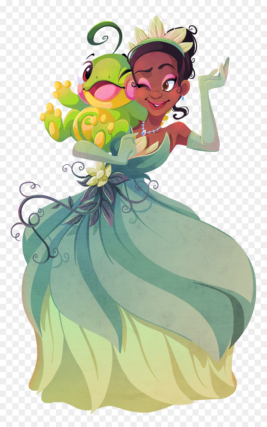 Politoed And Tiana Drawn By Kuitsuku - Disney And Pokemon, HD Png Download - politoed png