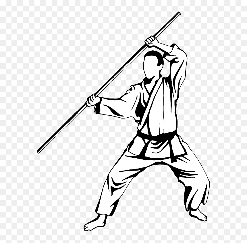 Kobudo Bo, HD Png Download - bo staff png