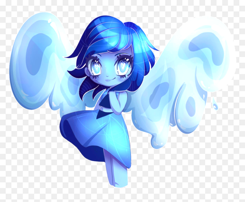 Lapis Lazuli Chibi By Bubble Crown-d8yq3j5 - Lapis Lazuli Su Chibi, HD Png Download - steven universe lapis png