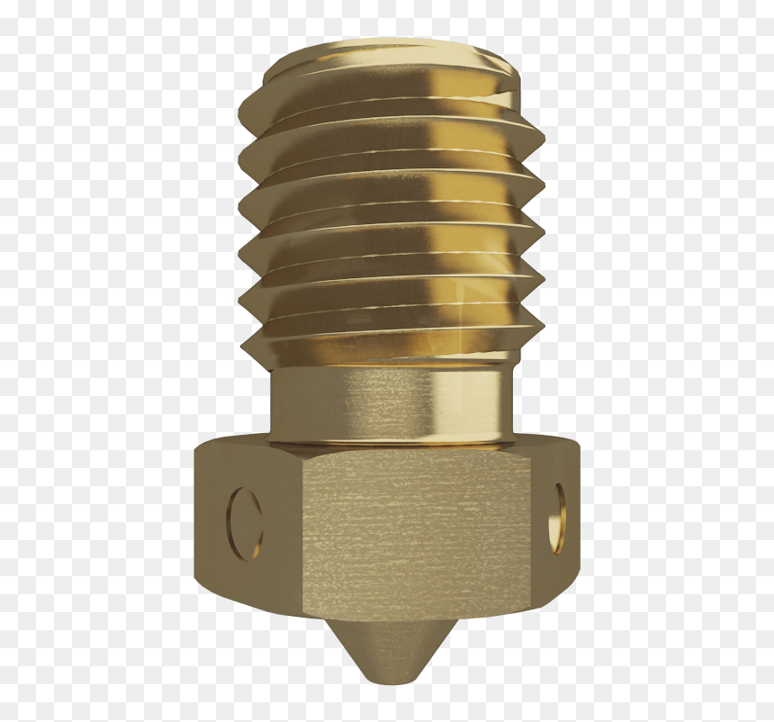 E3d V6 Nozzle, HD Png Download - brass png