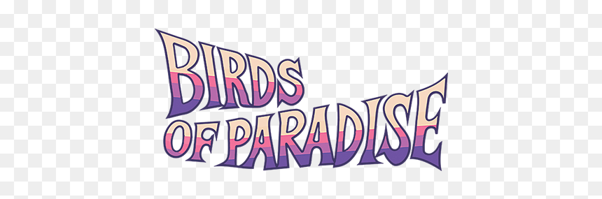 Mti Birds Of Paradise Logo - Calligraphy, HD Png Download - birds of paradise png