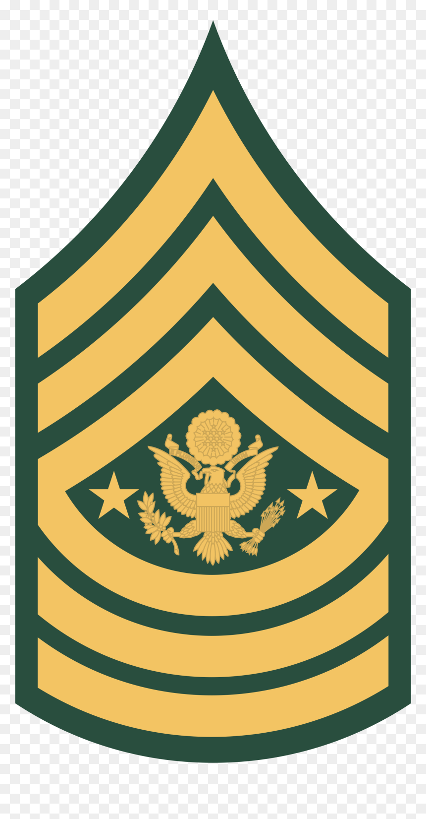 Army Master Sergeant Rank, HD Png Download - army png