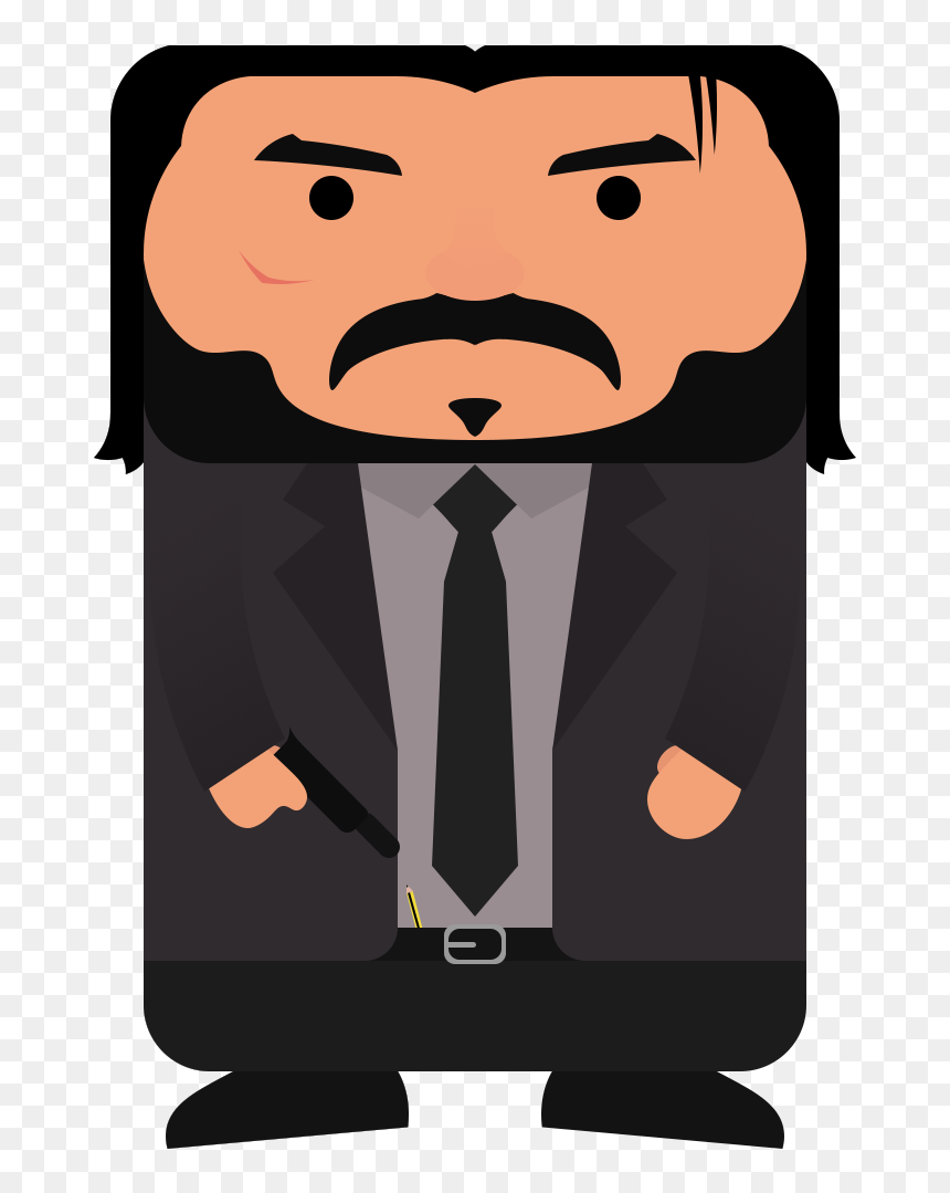 Illustration, HD Png Download - john wick png