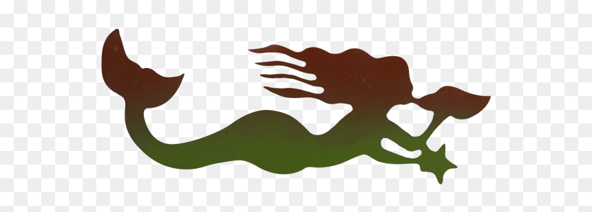 Illustration, HD Png Download - mermaid silhouette png
