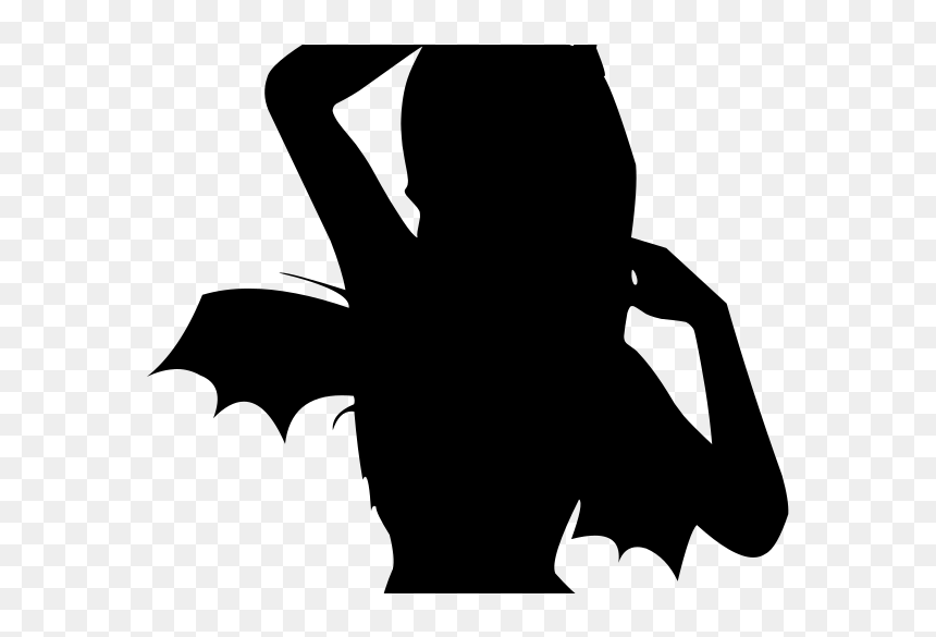 Mermaid Silhouette Png, Transparent Png - mermaid silhouette png