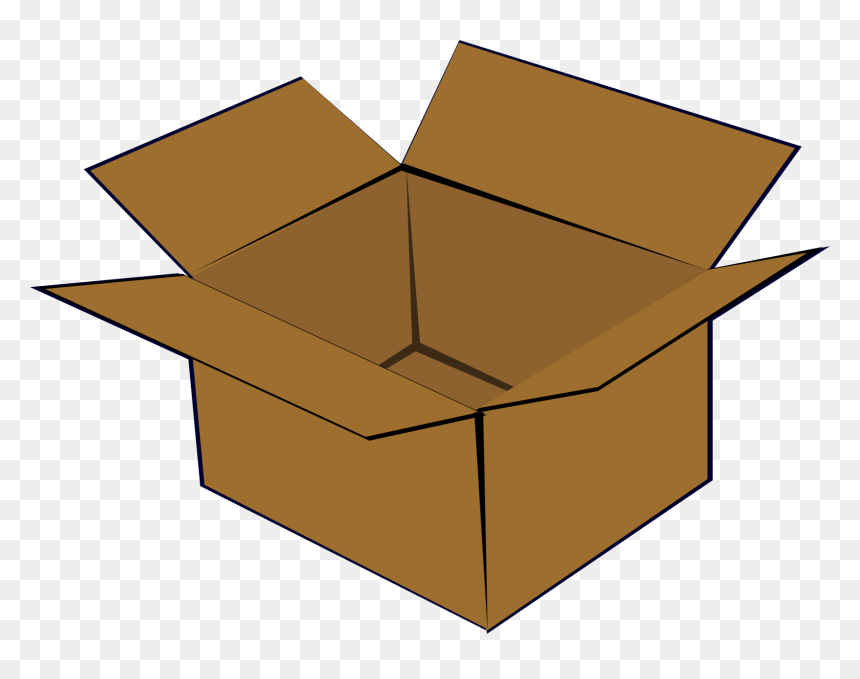 Box Clipart, HD Png Download - black box png