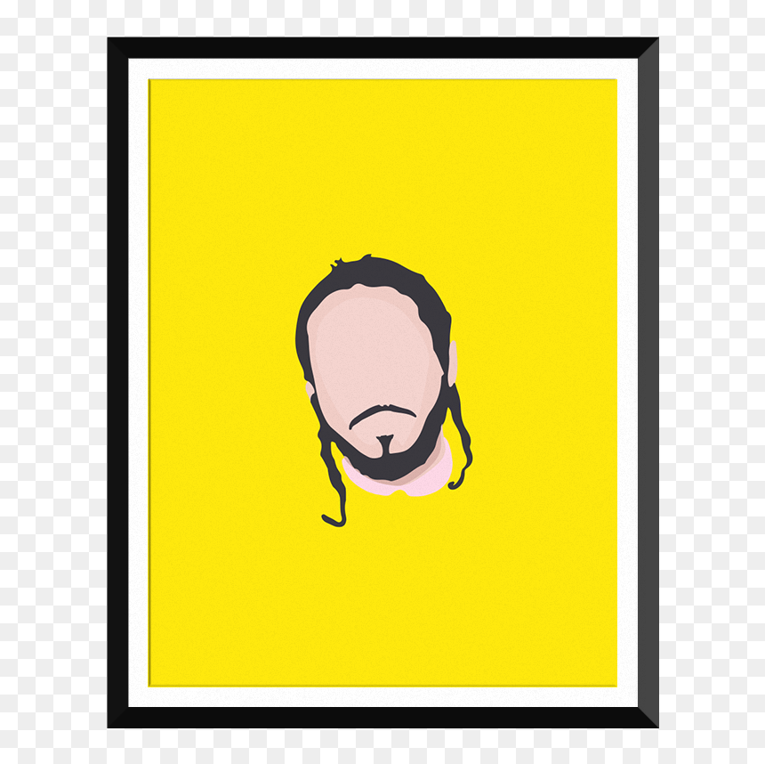 Post Malone Art Print, HD Png Download - post malone png