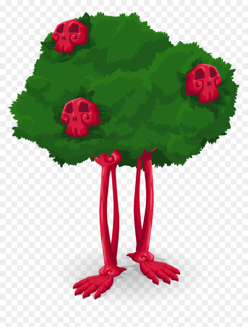 Bone, HD Png Download - spooky forest.png