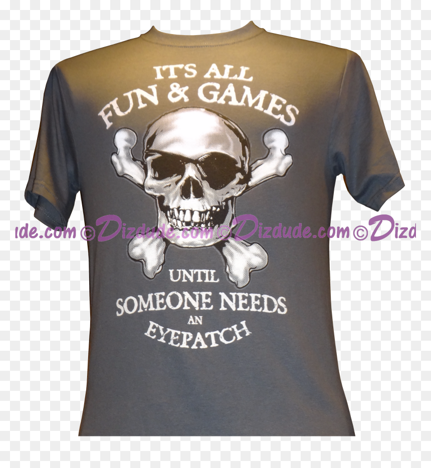 Disney Pirate Tee Shirt, HD Png Download - eyepatch png