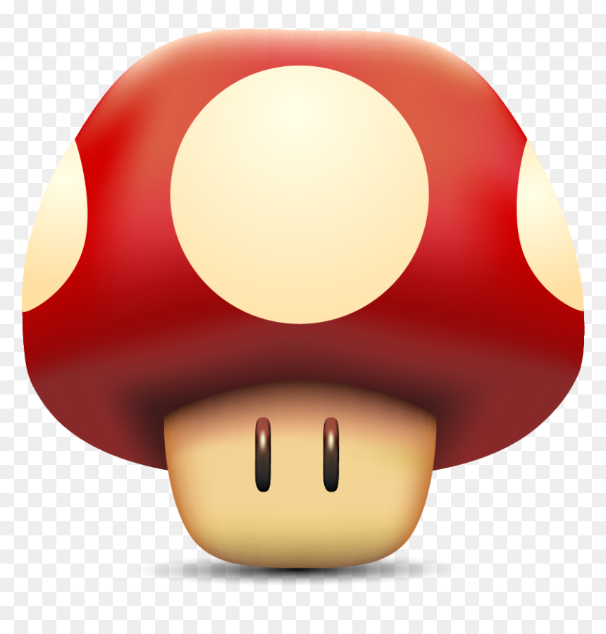 Circle, HD Png Download - mario mushroom png