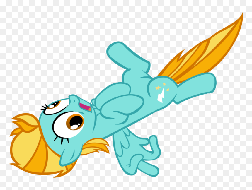 Rainbow Dash, HD Png Download - lightning png transparent background