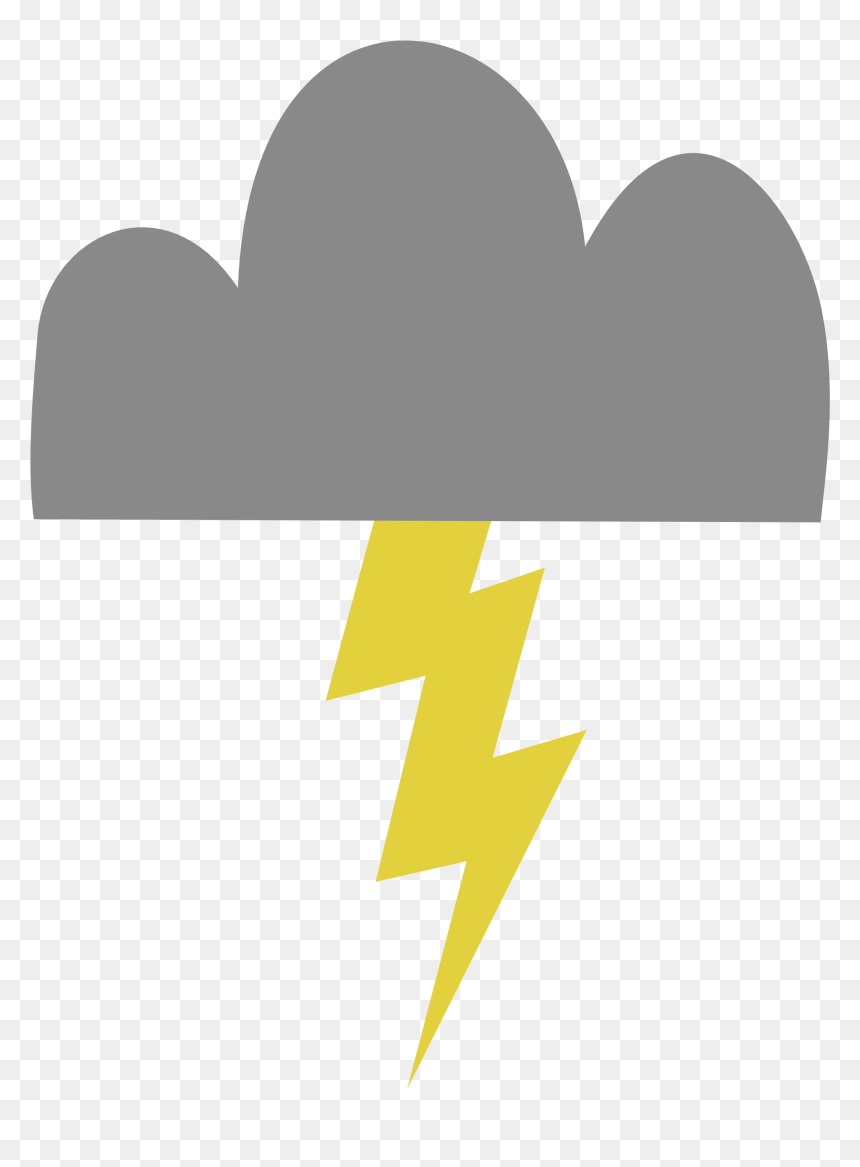 Mlp Cutie Mark Wikia, HD Png Download - lightning png transparent background