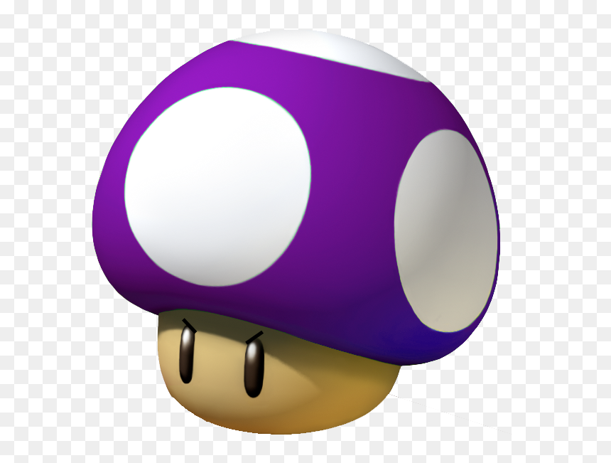 Poison Mushroom Mario Png, Transparent Png - mario mushroom png