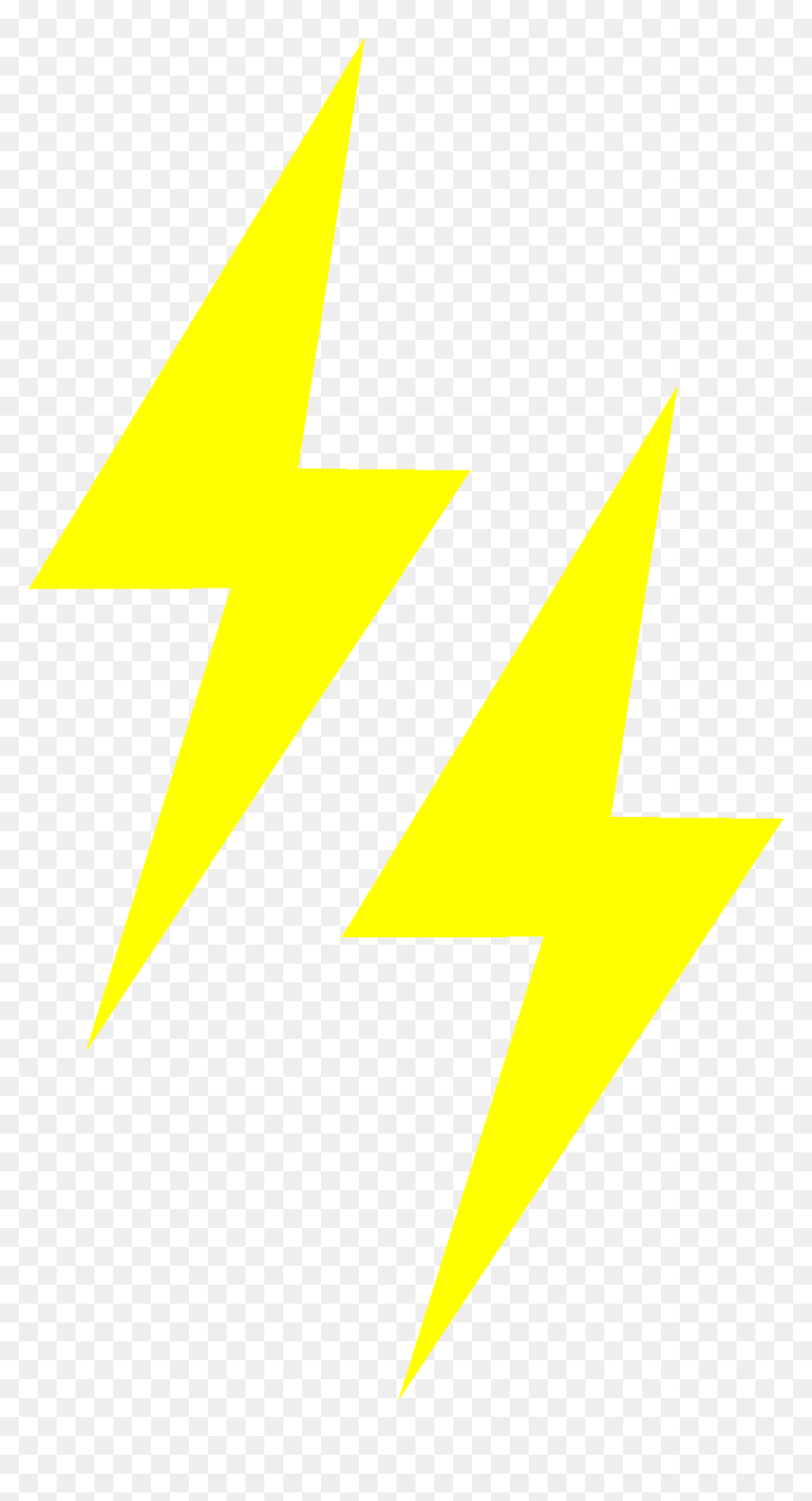 علامه الرعد, HD Png Download - lightning png transparent background