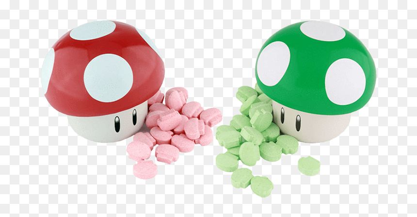 Candy, HD Png Download - mario mushroom png