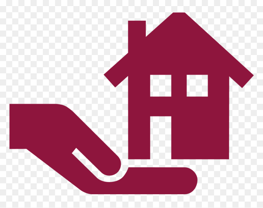 Rent Clipart Png, Transparent Png - house silhouette png