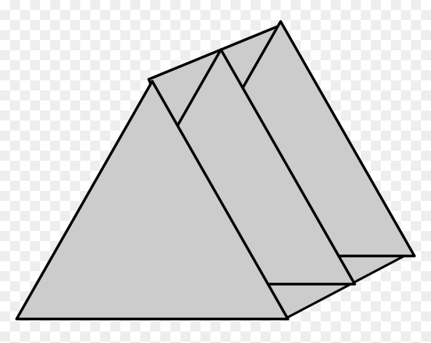 Triangle, HD Png Download - black triangle png