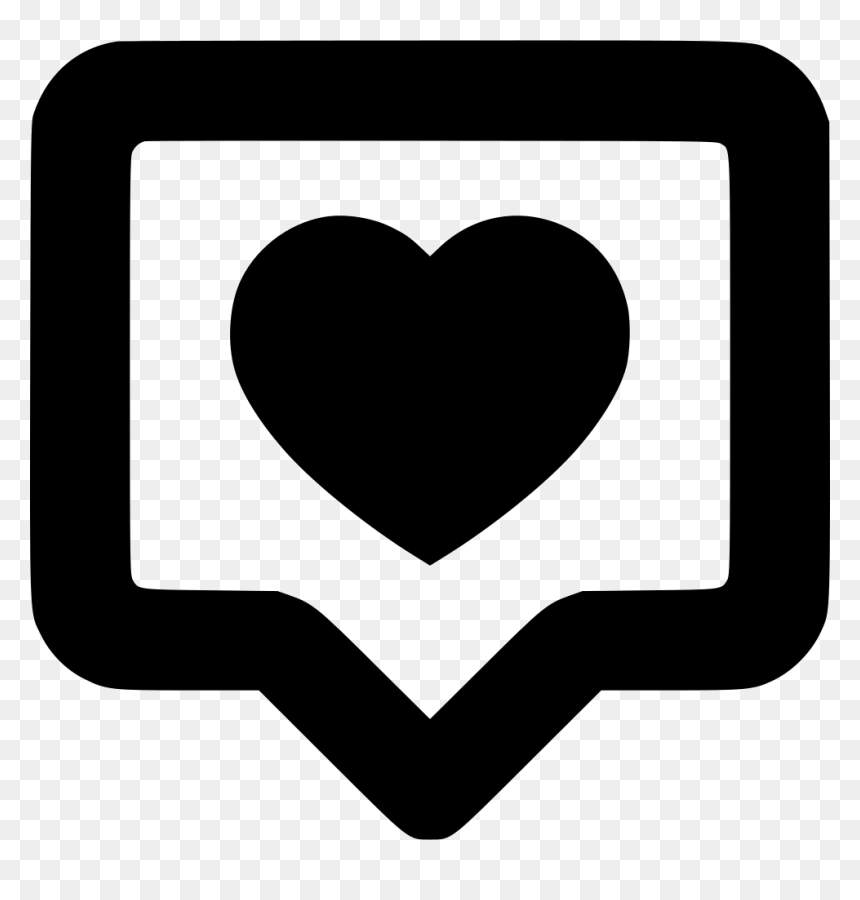 Heart, HD Png Download - talk bubble png