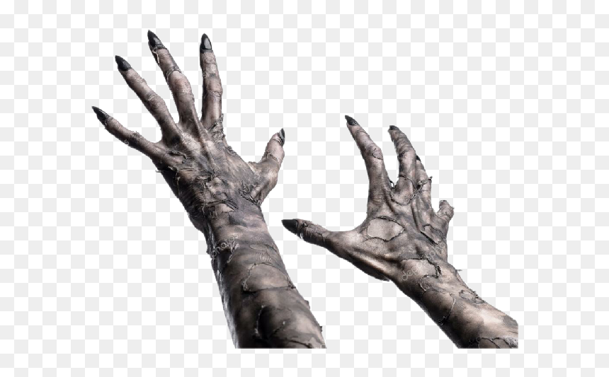 Picsart Png Horror Hd, Transparent Png - zombie hand png