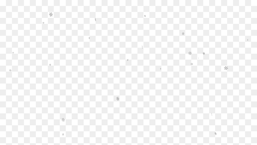 Monochrome, HD Png Download - snowfall png