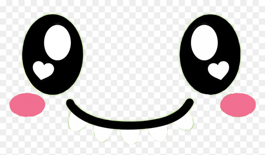 Cute Monster Backgrounds, HD Png Download - kawaii face png