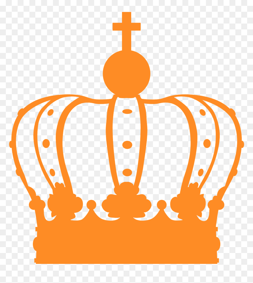 Crown Silhouette Red, HD Png Download - crown silhouette png