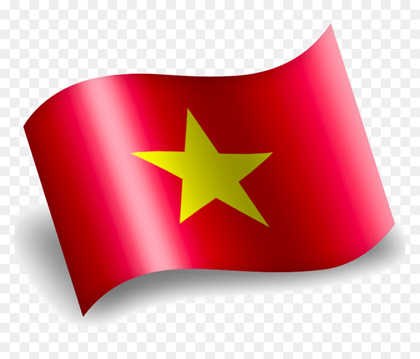 Vietnam Flag Icon Png, Transparent Png - red flag png