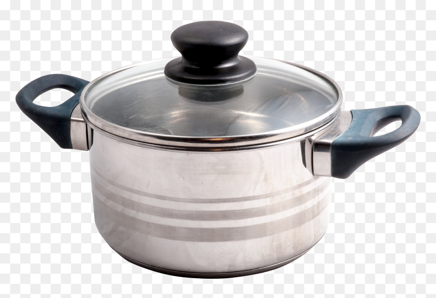 Stainless Steel Cooker Png, Transparent Png - pot png