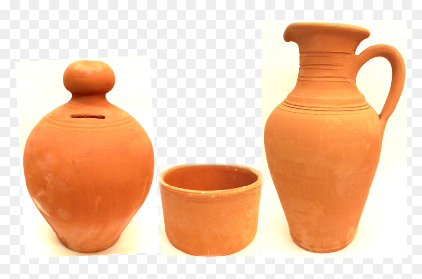 Clay Water Pots Png, Transparent Png - pot png