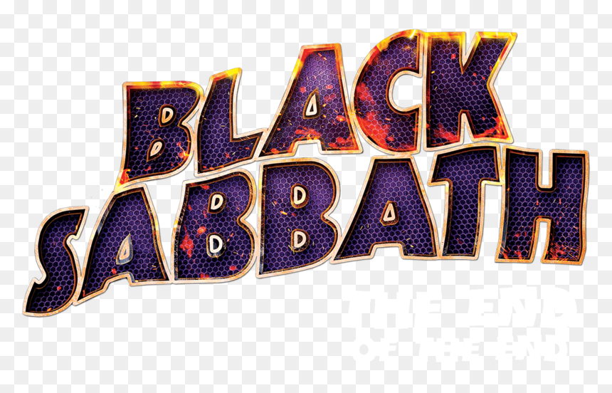 Black Sabbath London 2017, HD Png Download - the end png