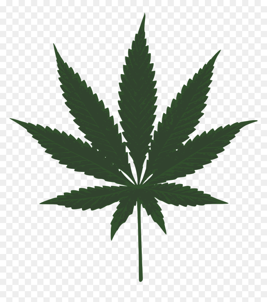 Marijuana Leaf Clip Art, HD Png Download - pot png