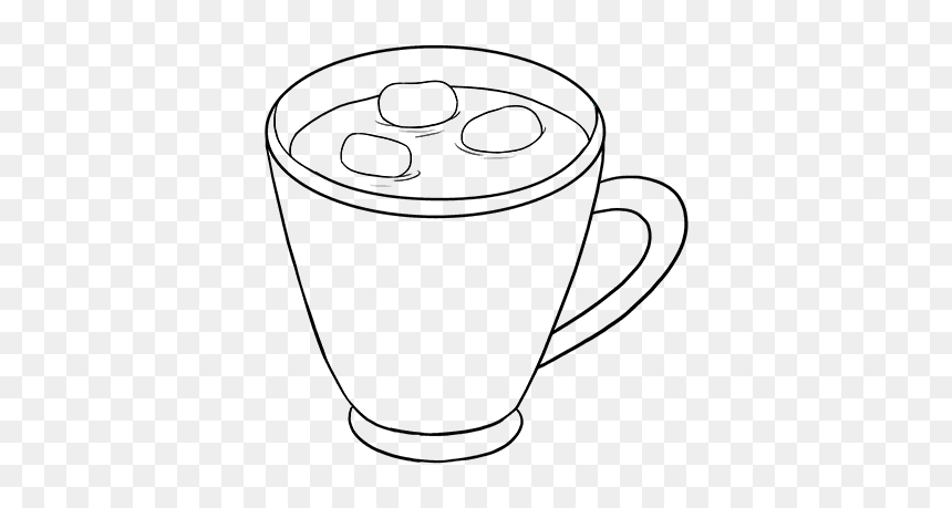 Sketch, HD Png Download - hot chocolate png