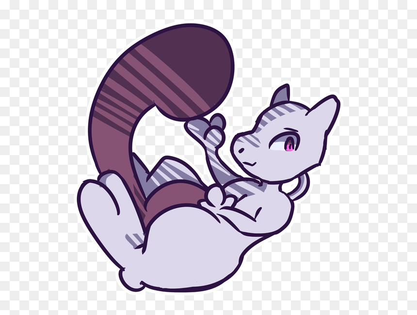 Cartoon, HD Png Download - mewtwo png