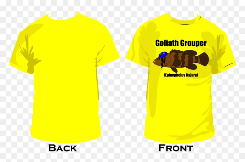 Goliath Grouper Shirt - Active Shirt, HD Png Download - goliath png
