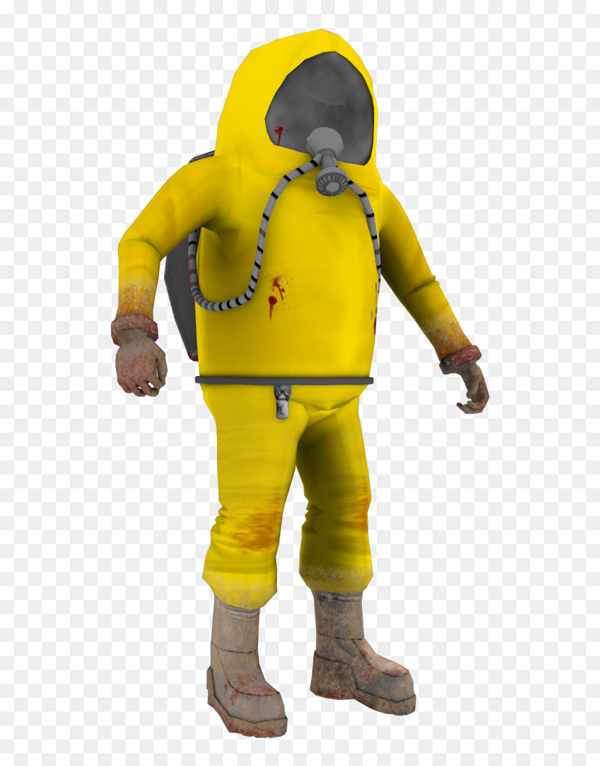 Model, Texture, And Animation By Brooks Stowe - Dry Suit, HD Png Download - hazmat png