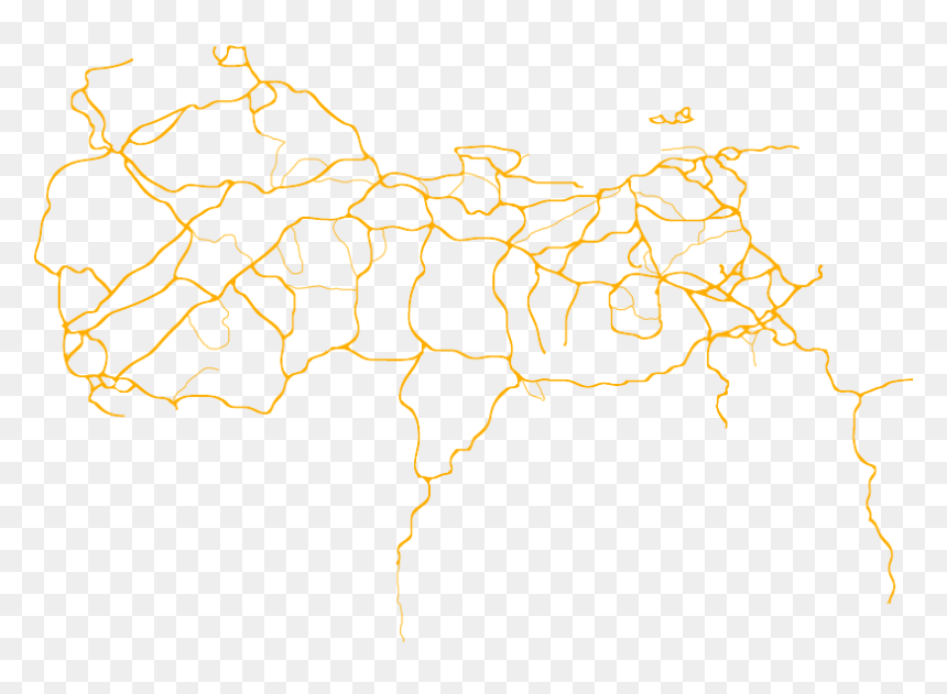 Carreteras De Venezuela - Mapa De Venezuela, HD Png Download - mapa venezuela png