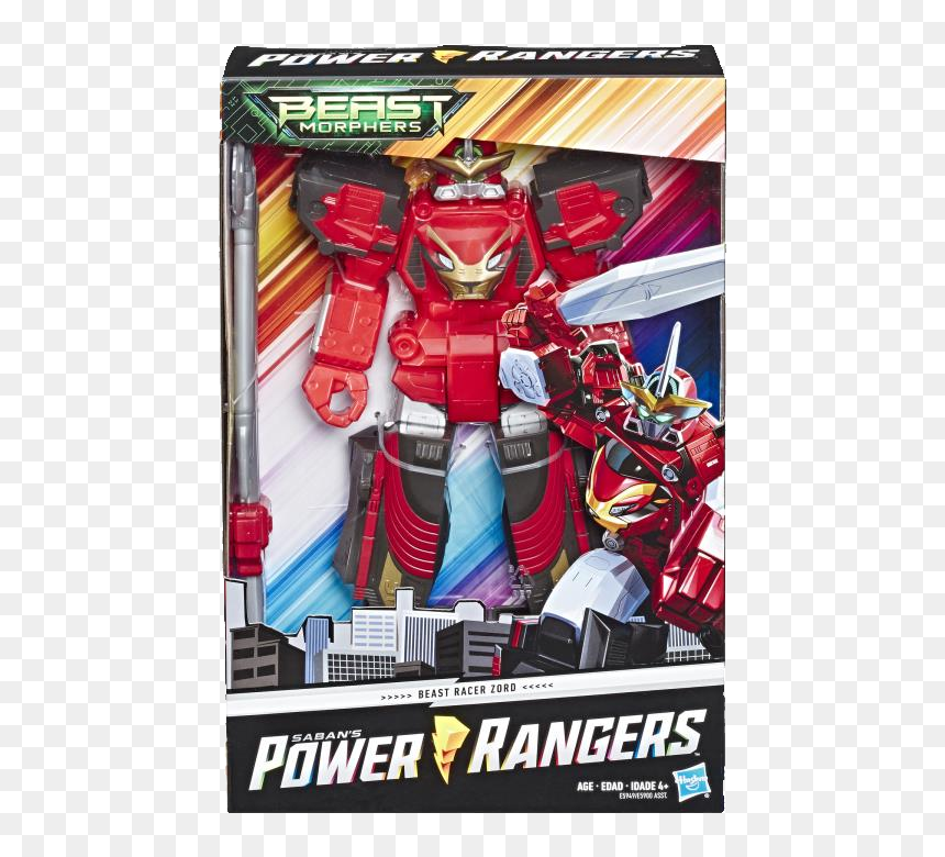 Power Rangers Beast Morphers Beast Racer Zord, HD Png Download - megazord png