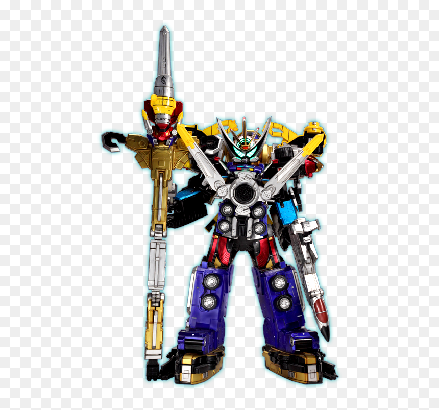 Archived - Go Buster All Mech, HD Png Download - megazord png