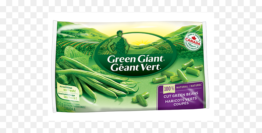 Green Giant Cut Grn Beans"
 Title="green Giant Cut - Green Giant Frozen Sweetlet Peas, HD Png Download - green giant png