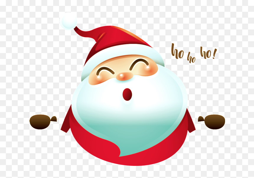 Cute Hand Drawn Cartoon Old Man Psd Image - Santa Ho Ho Ho Png, Transparent Png - old guy png