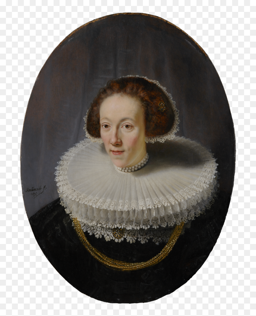 Rembrandt Portrait Of Petronella Buys, HD Png Download - png portrait