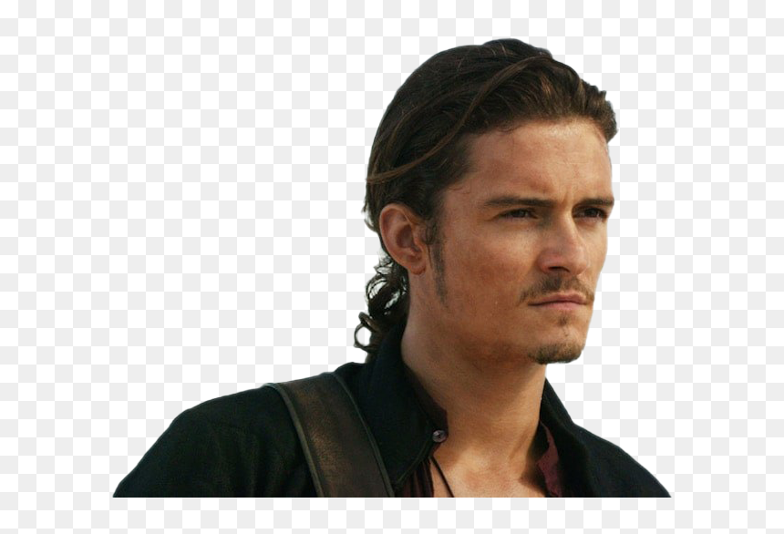 Will Turner Png Clipart - Pirates Orlando Bloom, Transparent Png - png portrait